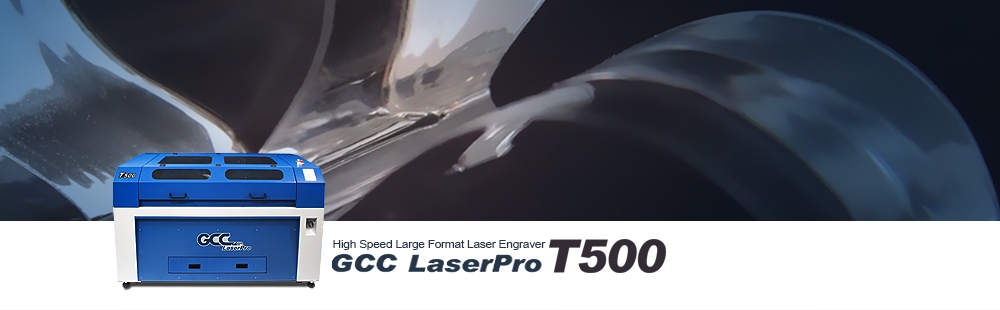 GCC T500 同等級最快最穩定的大檯面雷射雕刻切割機